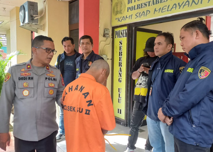 Polsek SU 2 Palembang Ringkus Terduga Pelaku 'Rayap Besi', Hasil Penjualan untuk Main Judi Online 
