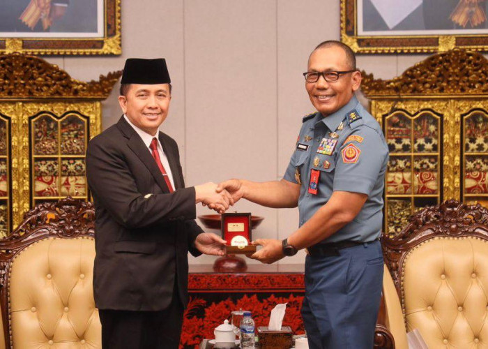 Pj Gubernur Agus Fatoni Minta Dukungan TNI Jaga Kondusifitas Sumsel Jelang Pilkada Serentak Tahun 2024