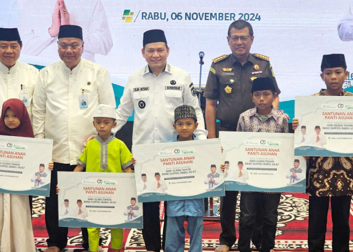 HUT Bank Sumsel Babel Ke-67 Dirayakan dengan Beragam Kegiatan Sosial Hingga Peresmian Masjid