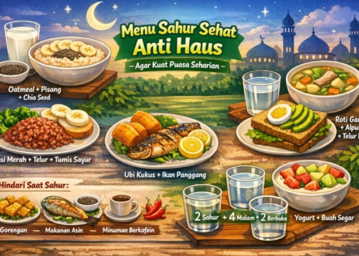 Anti Haus, Berikut 7 Rekomendasi Menu Sahur Sehat yang Bisa Dicoba Selama Ramadan
