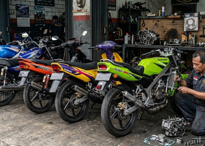 Motor Klasik 2-Tak Masih Diburu! RX-King hingga Ninja 150, Ini Daya Tarik dan Tantangan Modifikasinya