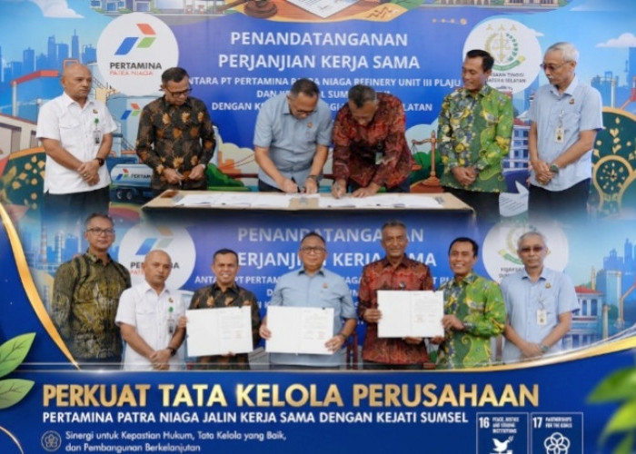 Perkuat Tata Kelola Perusahaan, Pertamina Patra Niaga Jalin Kerja Sama dengan Kejati Sumsel