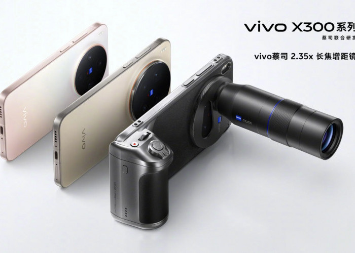 Vivo X300 Pro Mengusung Desain Premium dengan Material Corak Velvet Glass