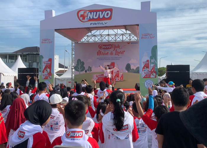 NUVO Family Gelar Kampanye Yuk Main di Luar Bersama Dion Wiyoko, Ajak Anak-anak Bermain Tanpa Takut Kuman