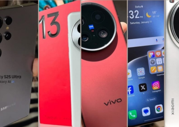 5 Rekomendasi Smartphone Terbaik Tahun 2025, Mana Pilihan Anda? Cek Review Lengkapnya