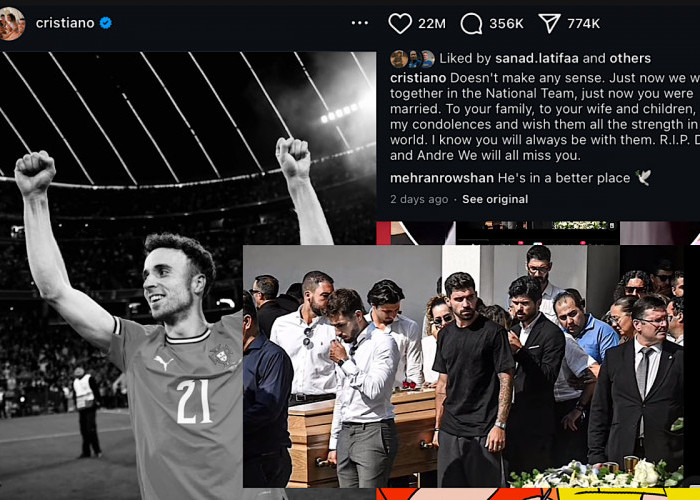 Respect, Ronaldo Tak Hadiri Pemakaman Diogo Jota Alasannya Bikin Kagum 