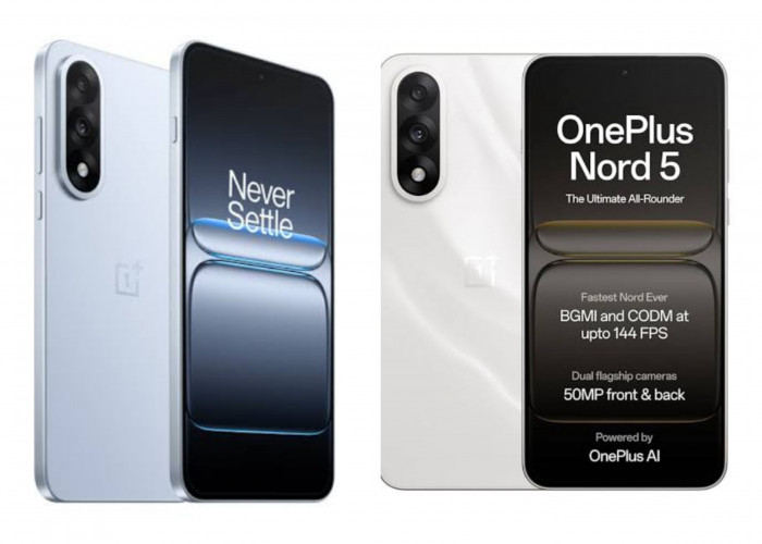 OnePlus Nord 5 Dilengkapi Desain Elegan dengan Perlindungan Gorilla Glass 7i
