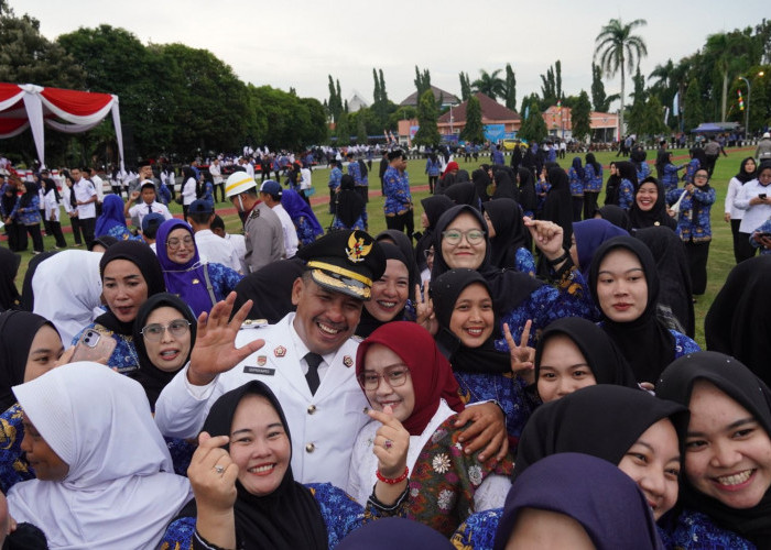 Rangkaian Upacara HUT RI di OKI Tertib dan Khidmat, Wakil Bupati Bangga