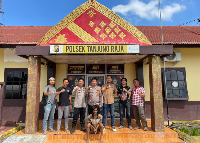 Pembobol Rumah Bidan di Ogan Ilir Berhasil Diamankan Polsek Tanjung Raja, Sempat Mengancam dengan Parang