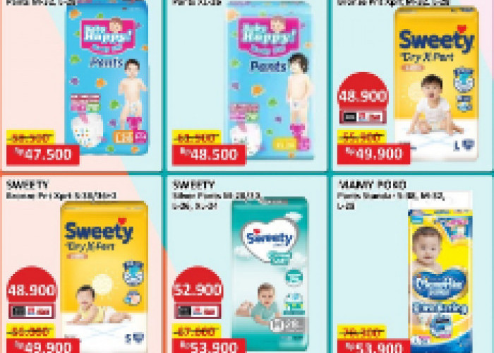 Hari Ini dan Besok! Promo JSM Alfamart, Diskon Pampers Bayi Murah Hingga Rp15 Ribu