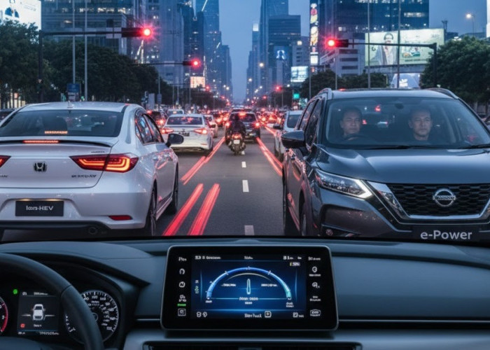 Honda e:HEV vs Nissan e-Power, Mana Lebih Efisien dan Nyaman Pas Dipakai di Jam Sibuk