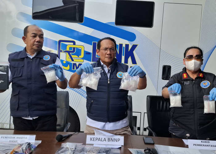 Sisir Titik Rawan Peredaran Narkoba di Talang Kelapa Banyuasin, BNNP Sumsel Sita 511g Sabu 22 Orang Diamankan