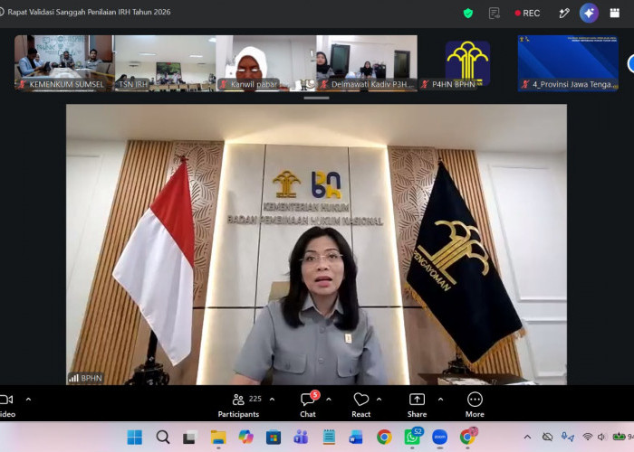 Perkuat Reformasi Hukum Daerah, Kemenkum Sumsel Dampingi Pemerintah Daerah pada Validasi Sanggah IRH 2026