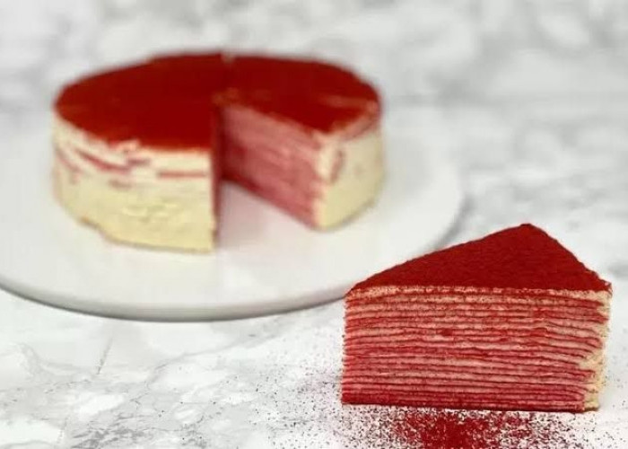 Resep Mudah Membuat Mille Crepes, Cake Manis Berlapis yang Lagi Viral