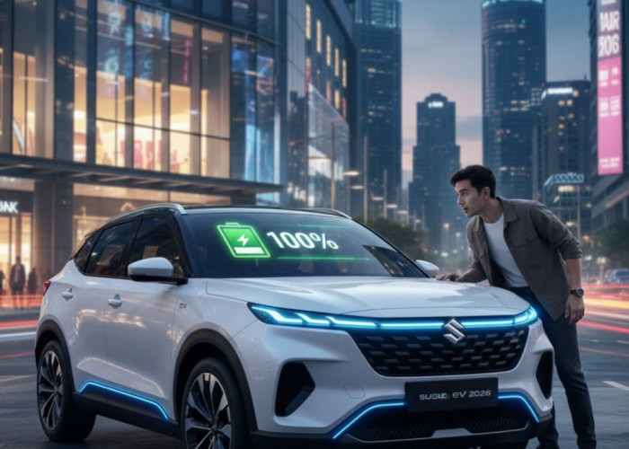Harga Suzuki eVX 2026 Terungkap? Segini Perkiraan Bandrol dan Jarak Tempuh Sekali Cas