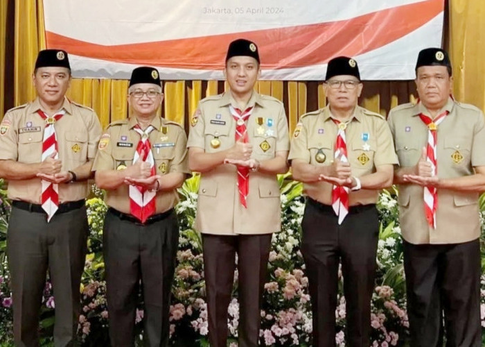 Bupati Ogan Ilir Jabat Ketua Pembinaan Dalam Negeri Kwarnas Gerakan Pramuka Masa Bhakti 2023-2028