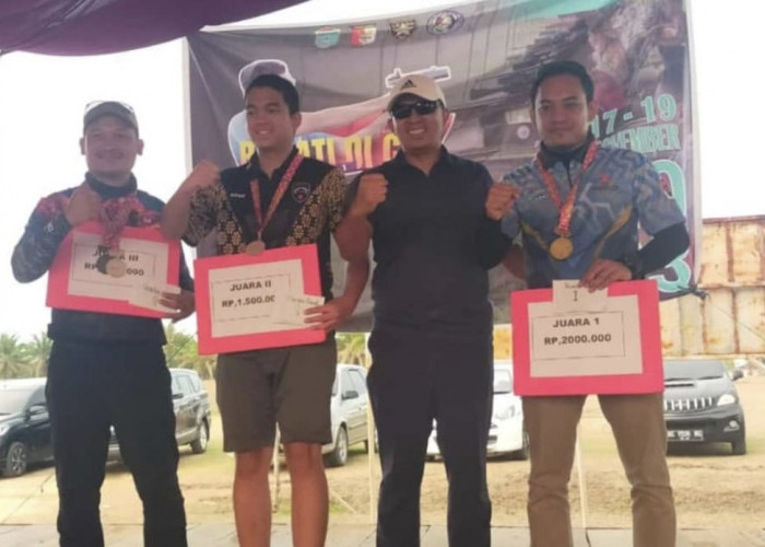 Petembak Lampung Berjaya di Kejuaraan Menembak Piala Bupati Ogan Ilir 2023 Level 1