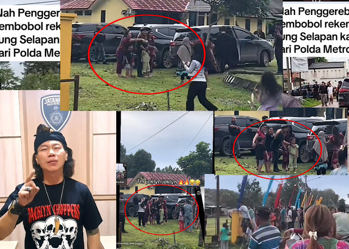 Usai Ciduk Pelaku Tipsani, Warga Tulung Selapan Ramai Minta Foto Bareng Jeklyn Chopper 
