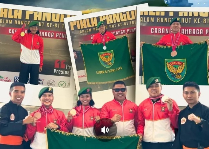Dari Arena Pencak Silat hingga Medsos, Prajurit Kodam II/Sriwijaya Ukir Prestasi Jelang HUT ke-81 TNI