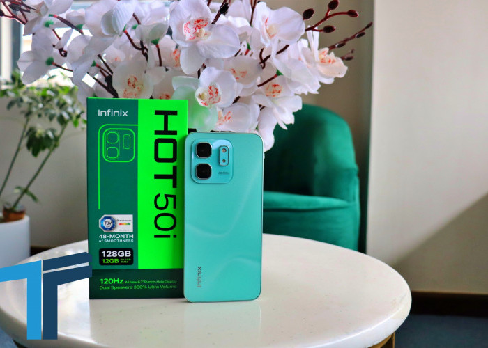 Infinix Hot 50i Tampil Stylish dengan Baterai 5000mAh, Fitur Melimpah! Ini Spesifikasinya 