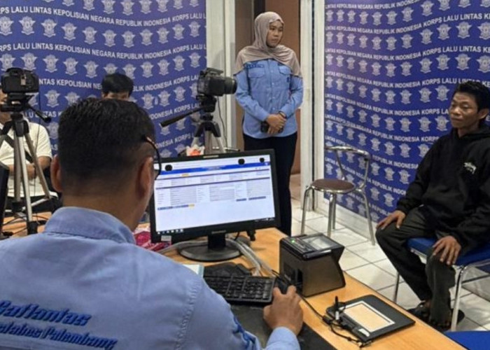 Polrestabes Palembang Berikan SIM D Gratis untuk Atlet Disabilitas Berprestasi