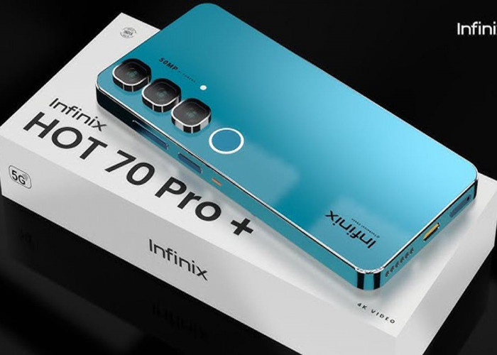 Infinix Hot 70 Pro+ 5G: Baterai Besar, Kamera 50MP dan Layar AMOLED