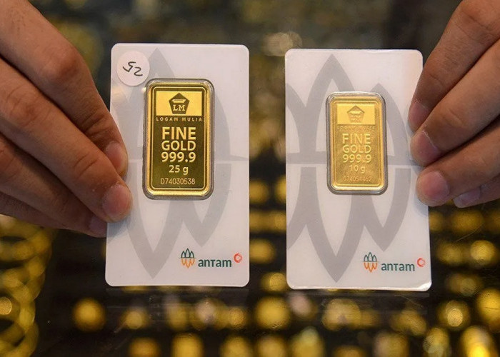 Harga Emas Antam Naik Rp11.000, Tembus Rp2,675 Juta per Gram Hari Ini