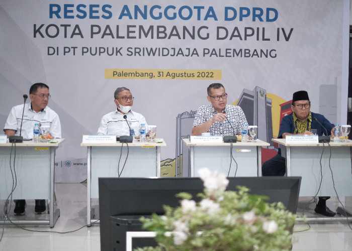 DPRD Kota Palembang Apresiasi Program CSR Pusri
