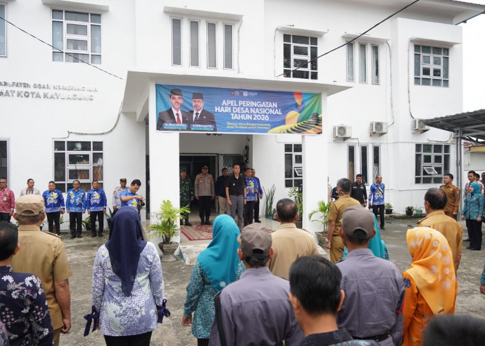 Momentum Perkuat Peran dan Pelayanan Desa, Bupati OKI Pimpin Apel HDN