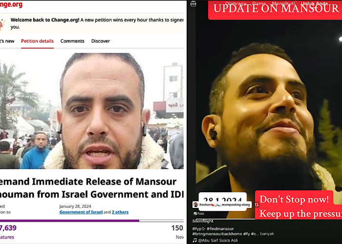 Ini Link Dukungan Buat Wartawan Mansour yang Ditahan Pasukan Israel, Pemerintah Kanada Kontak Keluarga   