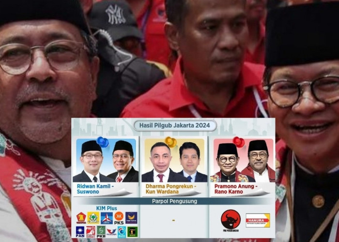 Alhamdulillah, KPU DKI Jakarta: Pramono-Rano Unggul di Pilgub Jakarta 2024 Kalahkan Paslon Rido