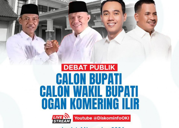 Seru! Debat Publik Paslon OKI Digelar Malam Ini di Palembang, Siapakah yang Unggul?