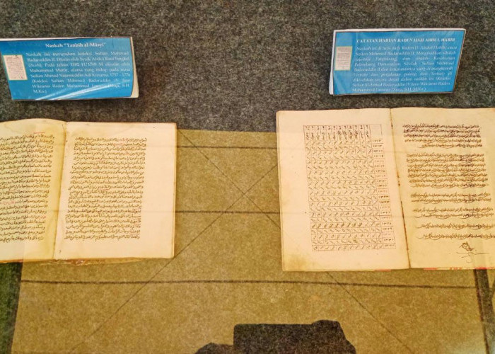 Ini Penampakan 2 Manuskrip Kuno Milik Kesultanan Palembang Darussalam