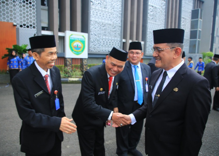 Pimpin Upacara Hari Otonomi Daerah ke-XXX, Sekda Sumsel Sebut Jadi Momentum Komitmen dan Peran Pemda