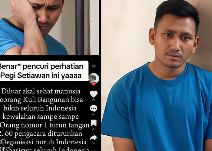 Ketulusan Pegi Seorang Kuli Bangunan Sedot Perhatian Seluruh Indonesia, Sebab Netizen Yakin Tak Bersalah