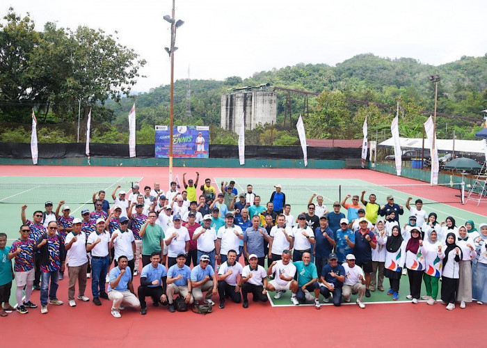 Turnamen Tenis PTBA Jadi Magnet Wisata dan Penggerak Ekonomi Sawahlunto