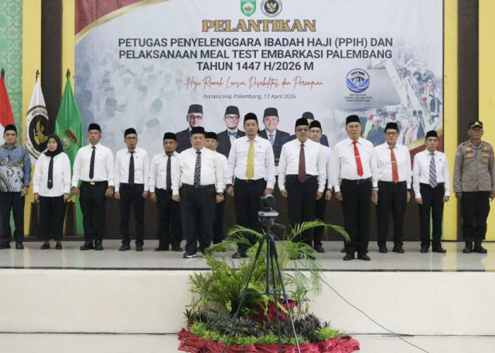 Masuki Tahapan Krusial, PPIH Embarkasi Palembang Siap Kawal Keberangkatan Jemaah Haji di Sumsel