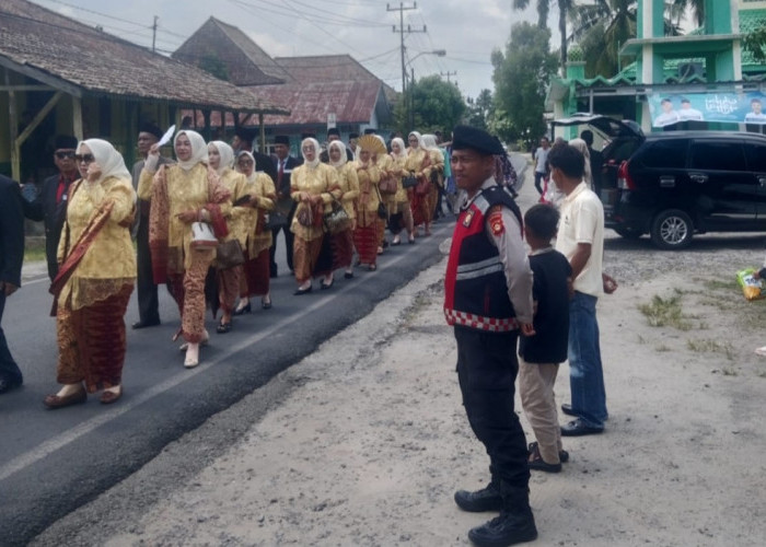 Pengamanan Maksimal, Midang Morge Siwe di OKI Berjalan Tertib dan Lancar