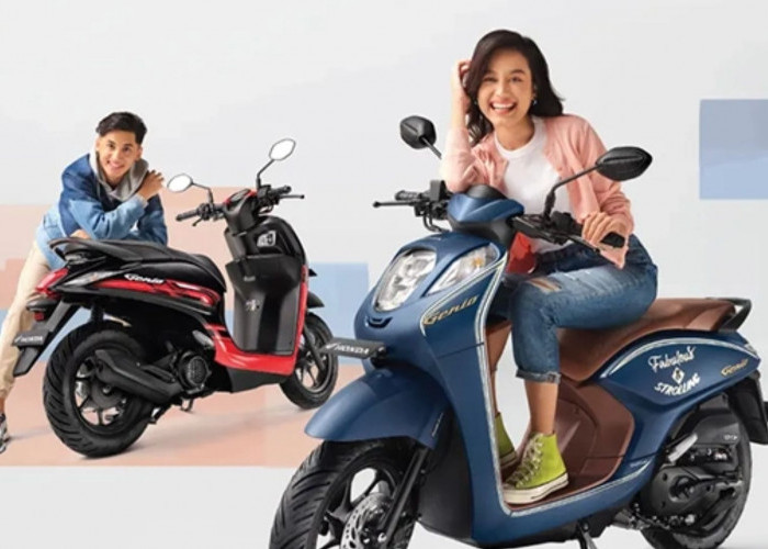 Honda BeAT, Honda Genio  dan Yamaha Fazzio,Rekomendasi Motor Matic 2026 untuk Cewe Tinggi 150