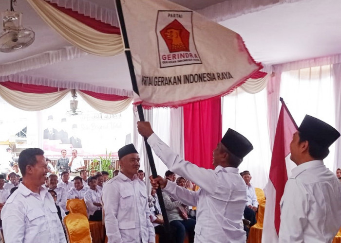 DPC Gerindra Kota Lubuklinggau Tuntaskan Pelantikan Pimpinan Ranting di 4 Kecamatan