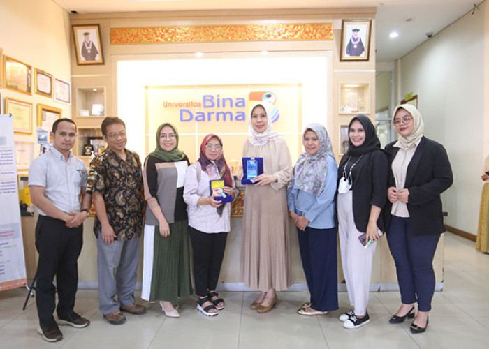 Universitas Bina Darma Palembang Terima Penghargaan dari Universitas Bangka Belitung, Dinobatkan Jadi Mitra Te