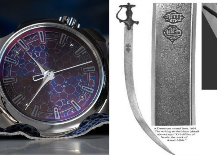 Jam Tangan Baja Damaskus, Material untuk Pedang Salahuddin Al Ayyubi, Intip Spesifikasinya?