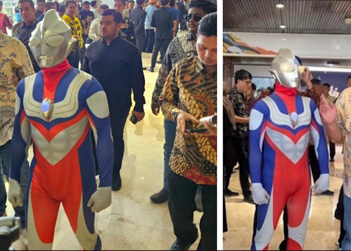 Sosok Ultraman di Pelatikan Anggota DPR, Ngaku Bernama Jamaludin Malik Tapi Ternyata Hanya ‘Peran Pengganti’