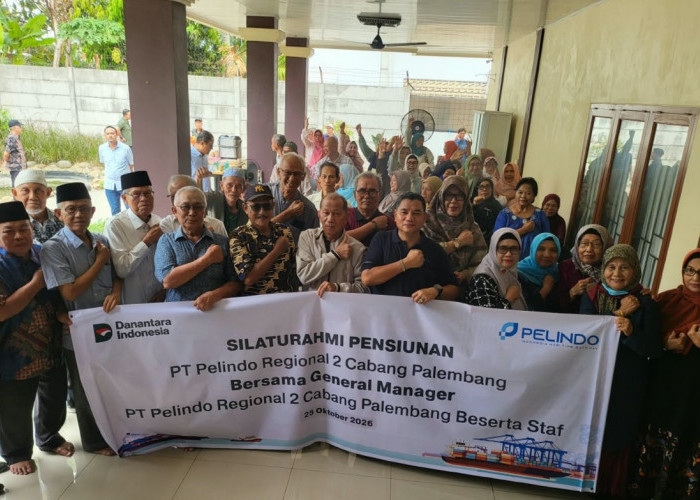Pelindo Regional 2 Palembang Gelar Silaturahmi Bersama Pensiunan, Pererat Hubungan Kekeluargaan