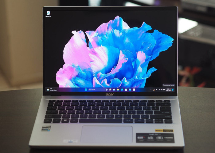  Laptop Powerful, Acer Swift Go 14 OLED SFG14-73 73P9, Dilengkapi NPU Intel AI Boost