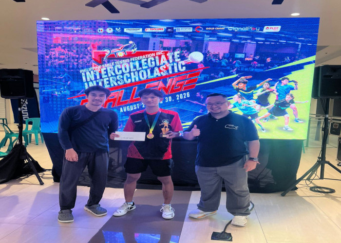 Petenis Meja Indonesia Raih 3 Medali di Intercollegiate Intercholastic Challenge Filipina 2026