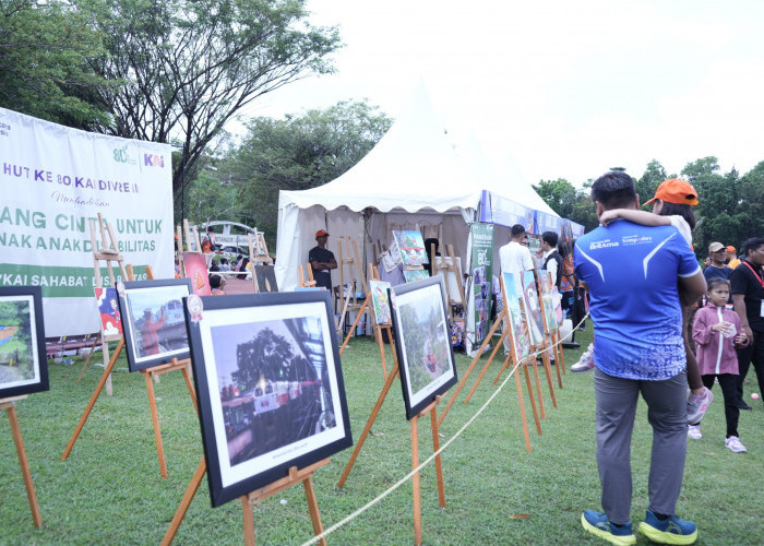KAI Divre III Palembang Ajak Sahabat Disabilitas dan UMKM Meriahkan HUT ke-80 PT KAI