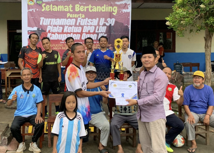 Turnamen Futsal U-30 FORSGI Kabupaten Ogan Ilir Berakhir, Ini Daftar Pemenangnya
