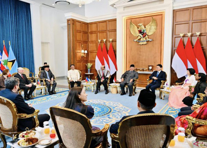 Prabowo Terima 8 Dubes Baru Negara Sahabat