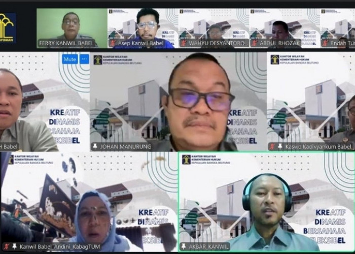 Kanwil Kemenkum Babel Perkuat Kinerja ASN melalui Pendampingan Penyusunan SKP 2025